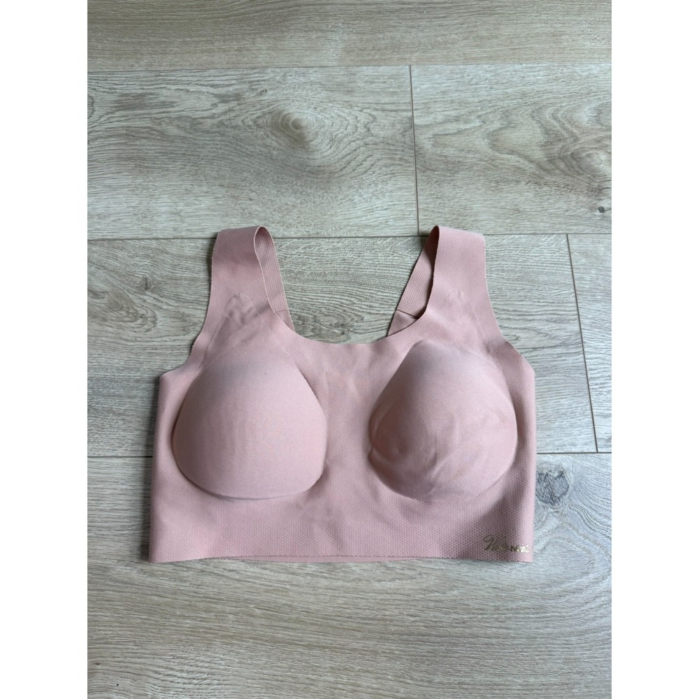 EUC Victoria's Secret Seamless Wireless Lounge Bralette Bra Nude Size  XS-M